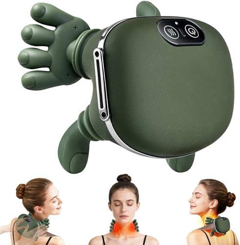 Portable, Bionic Heated Neck and Back Massager