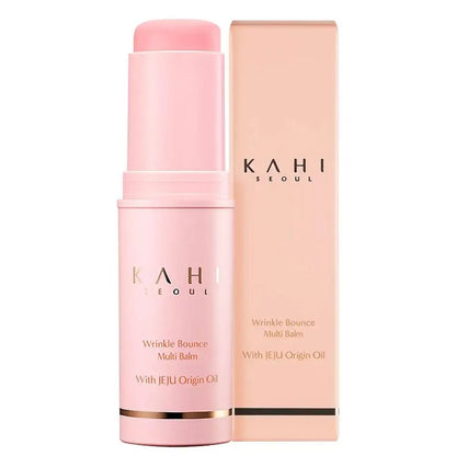 KAHI Wrinkle Bounce Multi Balm Facial Moisturizer All-in-One Hydrating Lip Balm Eye Cream Make Up Base Daily Face Moisturizer
